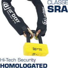urban security, anti-theft, motorbike, chain, lasso, scooter, lock, urban SRA, urban ur74100-120-150