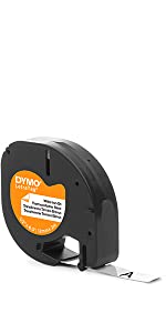Dymo LetraTag Iron On Label Tape, White
