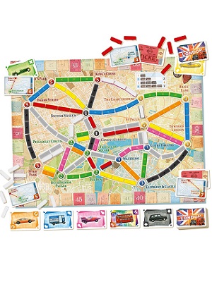 Ticket to ride; London; Ticket to ride London; Days of Wonder; Alan R. Moon