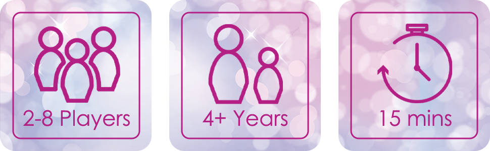 Asmodee | Dobble Disney Princess | Card Game | Ages 4+ | 2-8 Players | 15 Minutes Playing Time