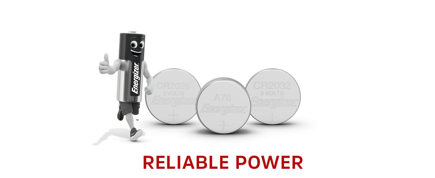 Energizer Batteries - Reliable Speciality CR2032 CR2025 A76 Battery