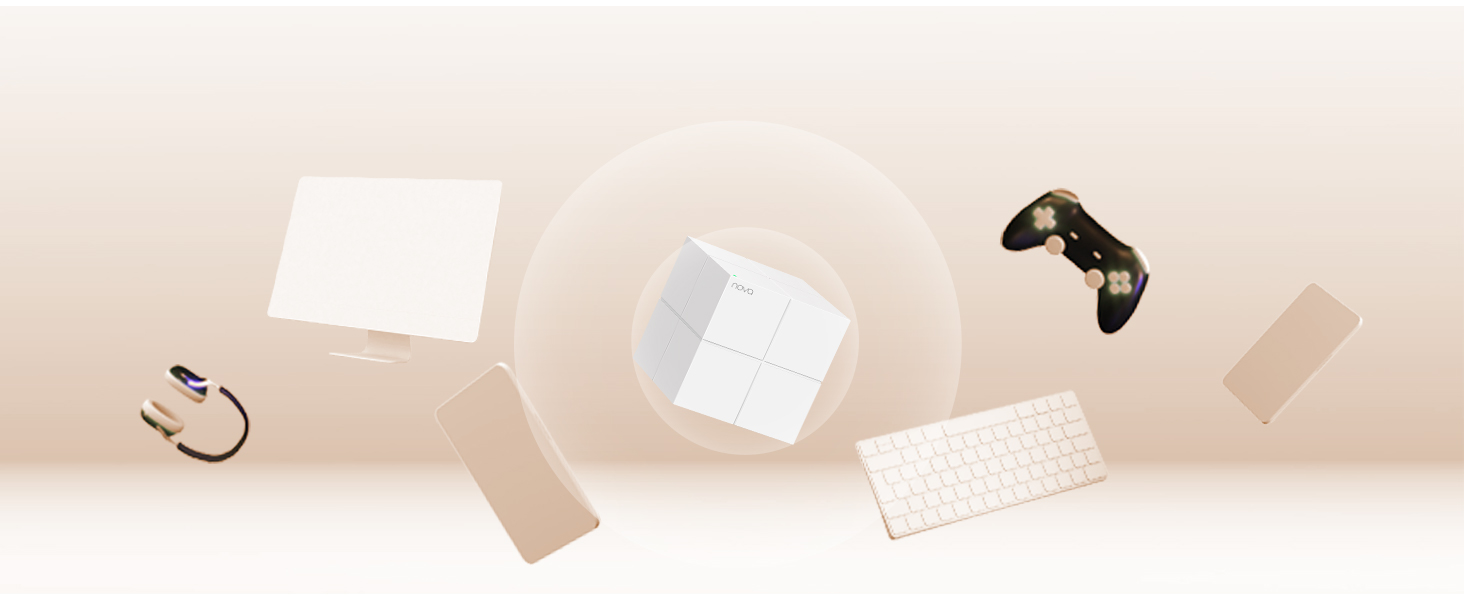 Supports up to 90 connected devices simultaneously.