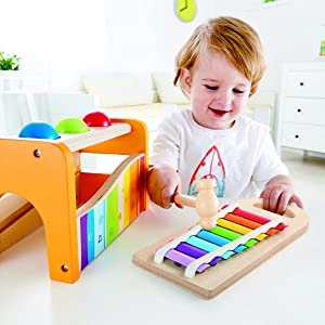 Pound and Tap Bench with xylophone