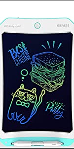 lcd electronic writing drawing graffiti painting tablet board pad ewriter for kids children toy