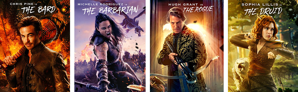 Chris Pine, Michelle Rodriguez in Dungeons and Dragons