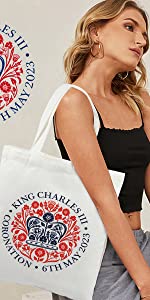 King Coronation Official Emblem Logo Tote Bag