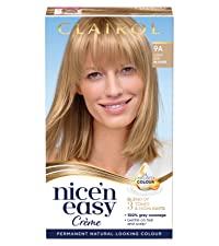 nice n easy, nice'n easy, natural looking, blonde hair dye, clairol, permanent hair dye