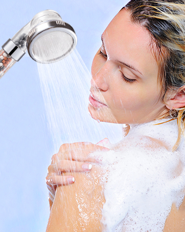 Shower Head, Magichome Ionic Shower Head 3-Layer Filtration High Pressure Water Saving Handheld S...
