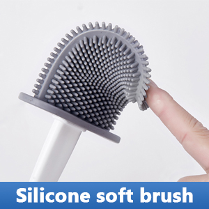 Compact Stylish Toilet Brush