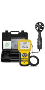 Anemometer wind speed meter air flow gauge monitor airflow air vent HVAC DJI drone shooting