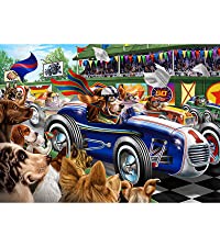 The other jigsaw puzzle 5 Racing Dogs