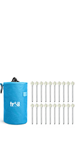 Glow in the dark pegs