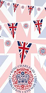 coronation flags