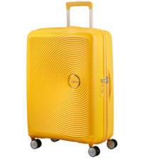 Soundbox; Suitcase; Check-in; Golden Yellow