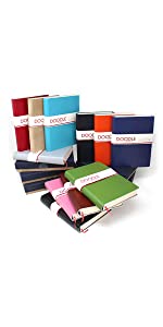 INDIGO Doodle Leather Journal