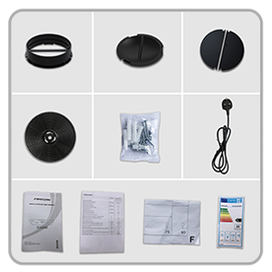 rear vent cooker hood 60cm