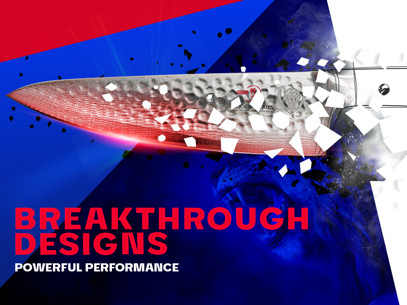 Dalstrong Shogun Series Breakthrough designs and cutting edge tools