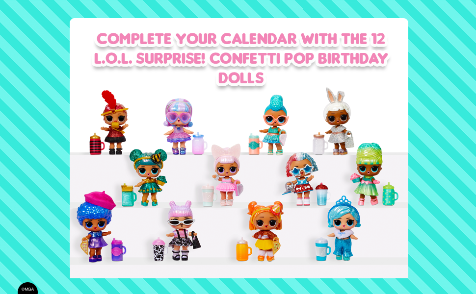 L.O.L. Surprise Confetti Pop Birthday in PDQ