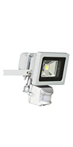 LED Floodlight 10 watt with PIR Motion Detector
