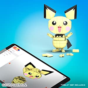 Mega Construx Pokémon Build and Show Pikachu Evolution Trio