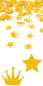 100 Pcs Gold Confetti