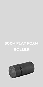 Foam roller 30cm flat