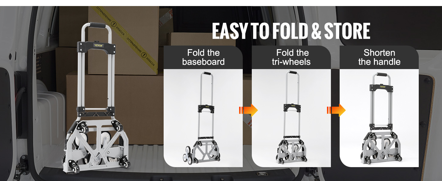stair climbing cart for groceries