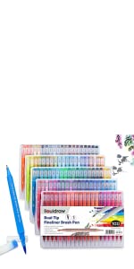 Liquidraw Drawing Pens Set Black Fineliner Pens Set Of 8 