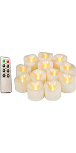remote tea light