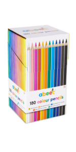 180 colouring pencils