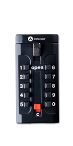 defender push button key safe key lock box key cabinet home security