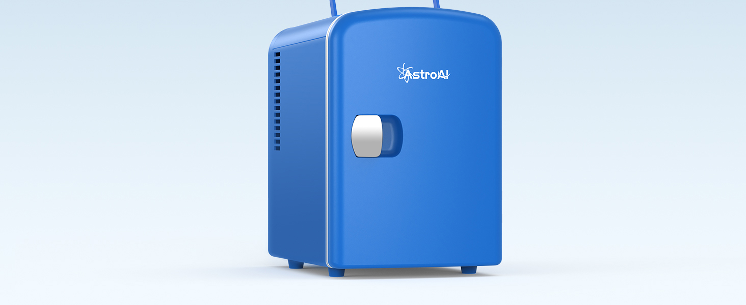 MINI FRIDGE BLUE