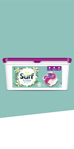 Surf 3-in-1 5 Herbal Extracts Washing Capsules 96 Wash 