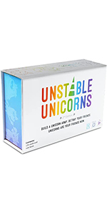 TeeTurtle | Unstable Unicorns | Card Game | Ages 8+ | 2-8 Players | 30-45 Minutes Playing Time
