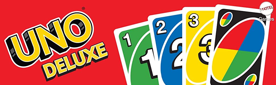 UNO Deluxe Card Game - K0888