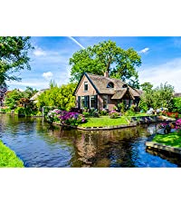 New jigsaw puzzles 3 Giethoorn Village