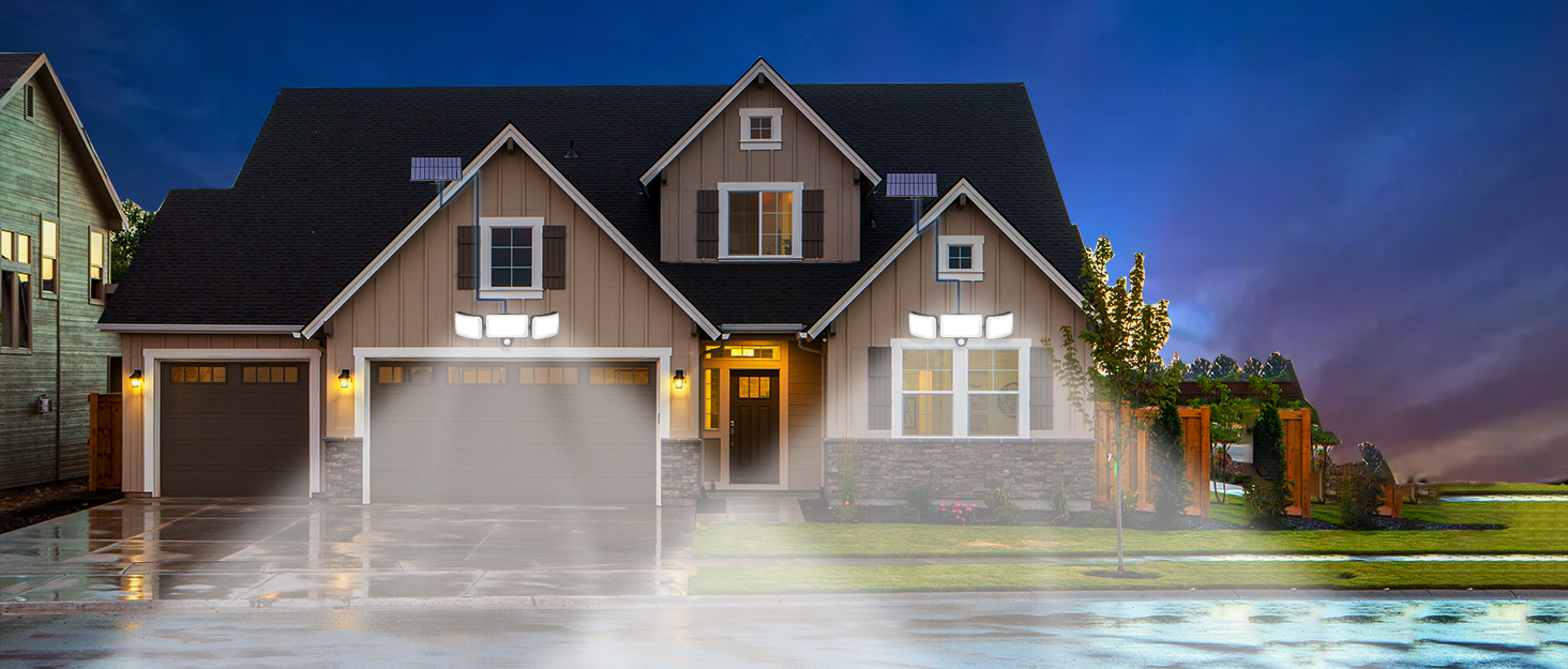 solar security lights outdoor motion sensor
