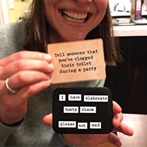 ransom notes, very special games, board games for adults