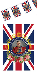 20 PCS Coronation Bunting