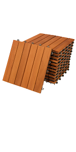 wooden decking tiles patio balcony garden outdoor flooring deck roof terrace