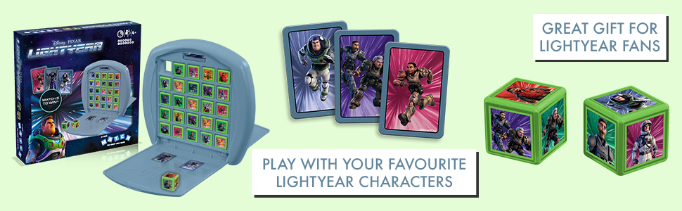 buzz lightyear top trumps match toy game fun memory kids travel game party disney pixar woody card