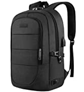 Laptop Backpack for Women,15.6 Inch Stylish Bookbag Wide Open, College School Backpack with USB C...