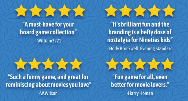 blockbuster, big potato games, board games for teens and adults