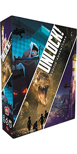 Space Cowboys | Unlock! 4 Exotic Adventures | Ages 10+ | 1-6 Players | 60 Minute Playing Time