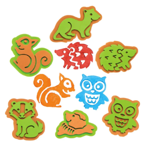 foam stickers woodland kids children arts crafts crafting self-adhesive sticker