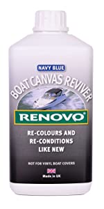 Renovo Boat Canvas Reviver Navy Blue 1 litre