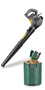 corded garden blower