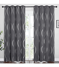 烫银层次曲线5284灰