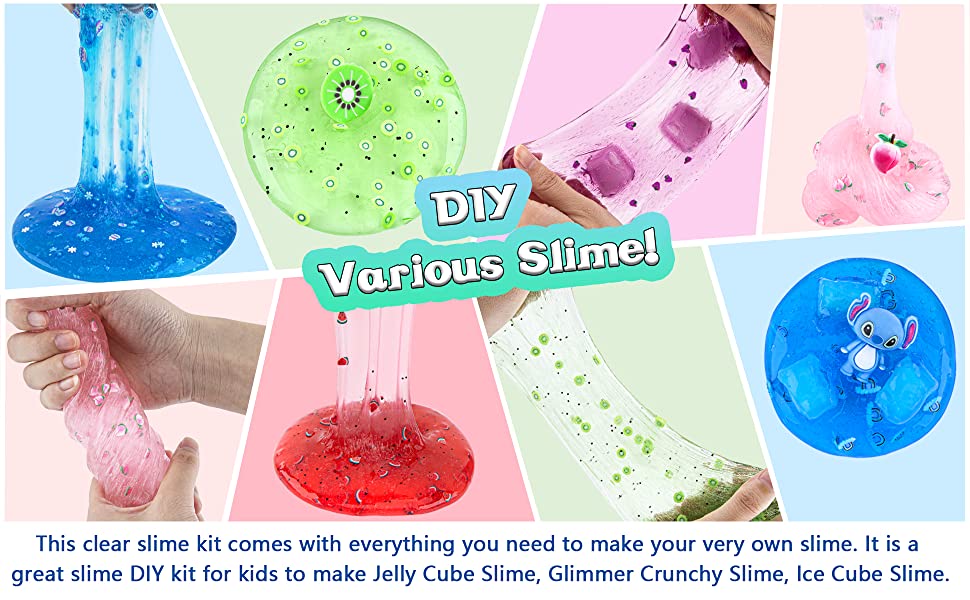 clear slime