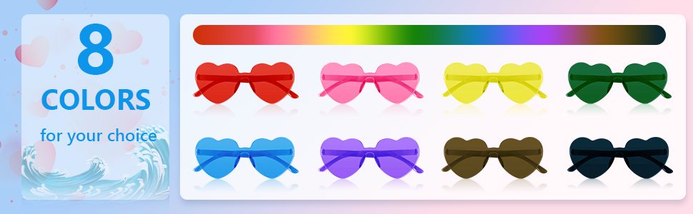 disco glasses kids hippie accessories heart glasses funky party glasses sunglasses